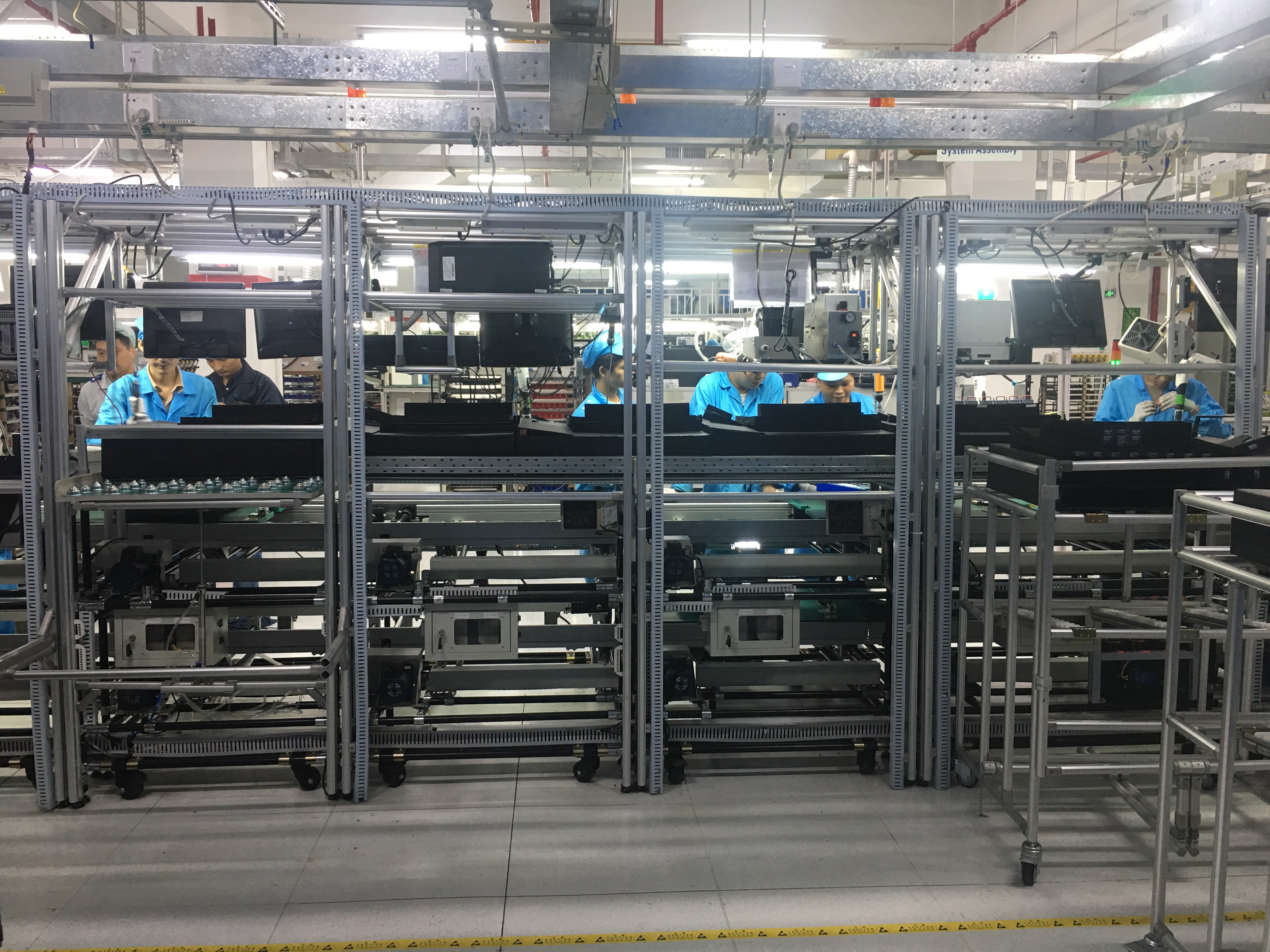 路由器组装线倍速链线